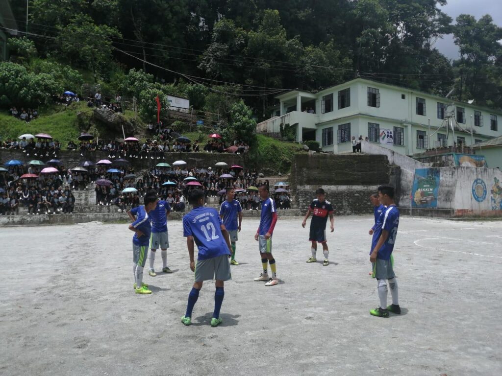 Yangang School Football Match
