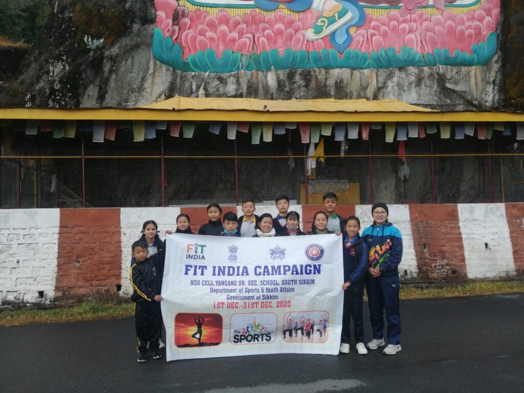 fit india program Yangang school
