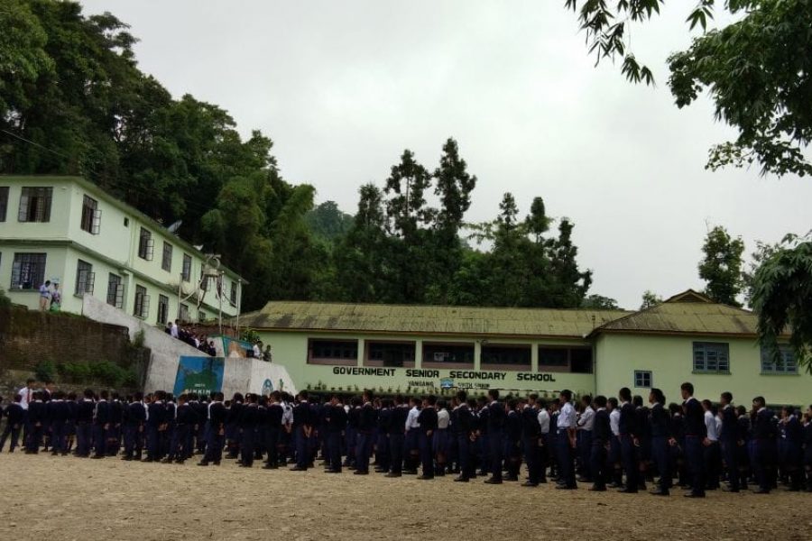 yangang School assemble